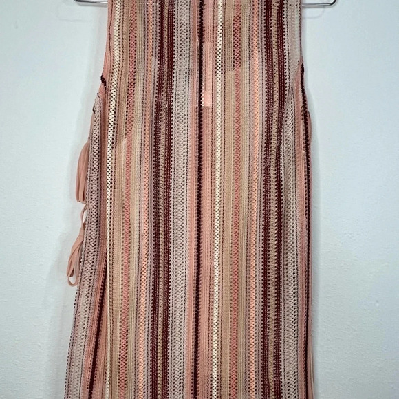 🆕 Miss Me Stitched Sleeveless Top with Tie Sides and Under Slip - Picture 12 of 13